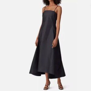 3.1 Phillip Lim Poplin Black Spaghetti Strap Dress